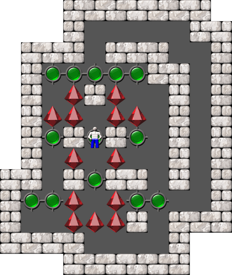 Sokoban Chrysalis Collection 6 level 16